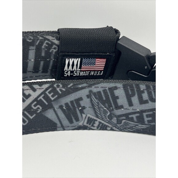 We The People Black Duty Belt With Talon Buckle Size XXXL 54-58 - Picture 7 of 10